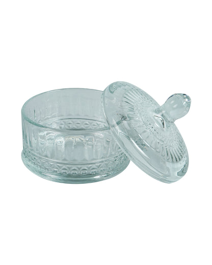 Unique Brick Shaped Tower Design Glass Bowls | Set of 3 | 400ml