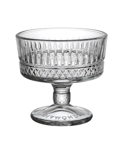 Delightful Glass Ice Cream Serving Bowls | 240ml | Set of 6