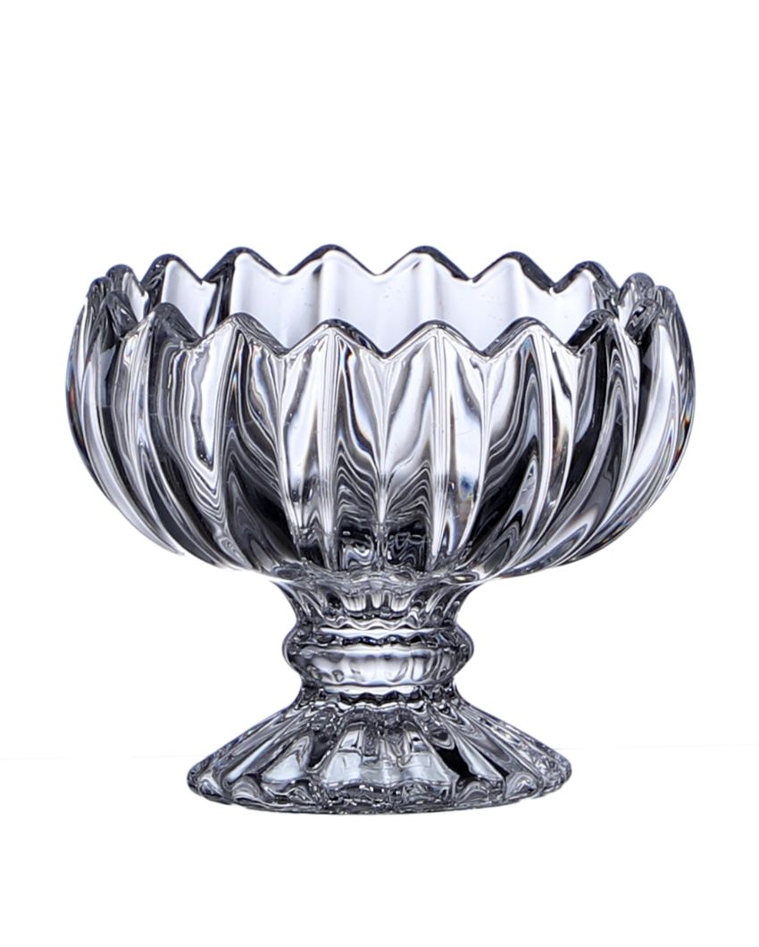 Transparent Glass Bowls | Set of 6 | 120ml