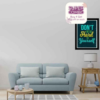 Wallscape Motivational Acrylic Wall Art Frame | 10 x 14 inches