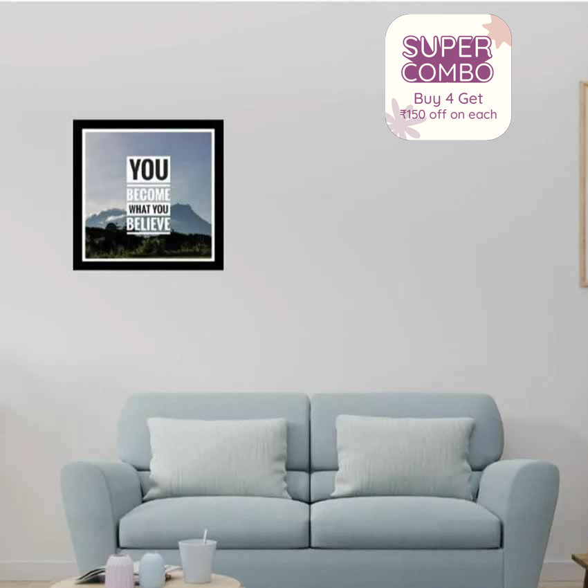Affirmation Artistry Acrylic Wall Art Frame | 12 x 12 inches
