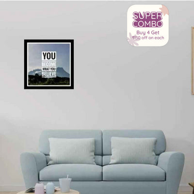 Affirmation Artistry Acrylic Wall Art Frame | 12 x 12 inches