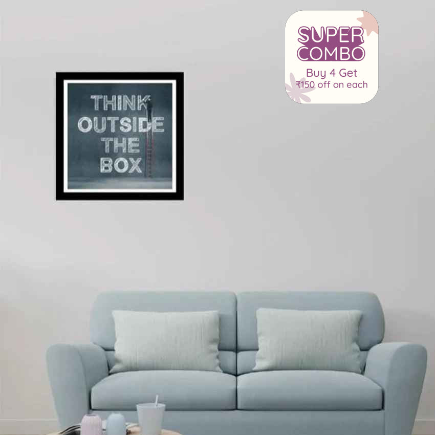Mindset Momentum Acrylic Wall Art Frame | 12 x 12 inches