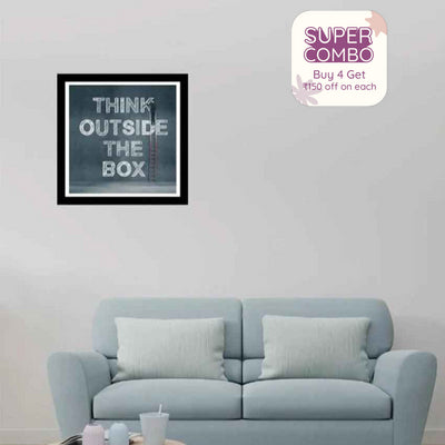 Mindset Momentum Acrylic Wall Art Frame | 12 x 12 inches