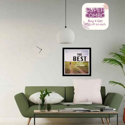 Future Focus Inspirational Posters Acrylic Wall Art Frame | 12 x 12 inches