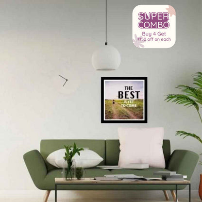 Future Focus Inspirational Posters Acrylic Wall Art Frame | 12 x 12 inches