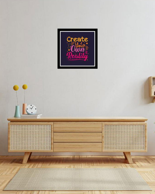 Empower Your Space Motivational Acrylic Wall Art Frame
