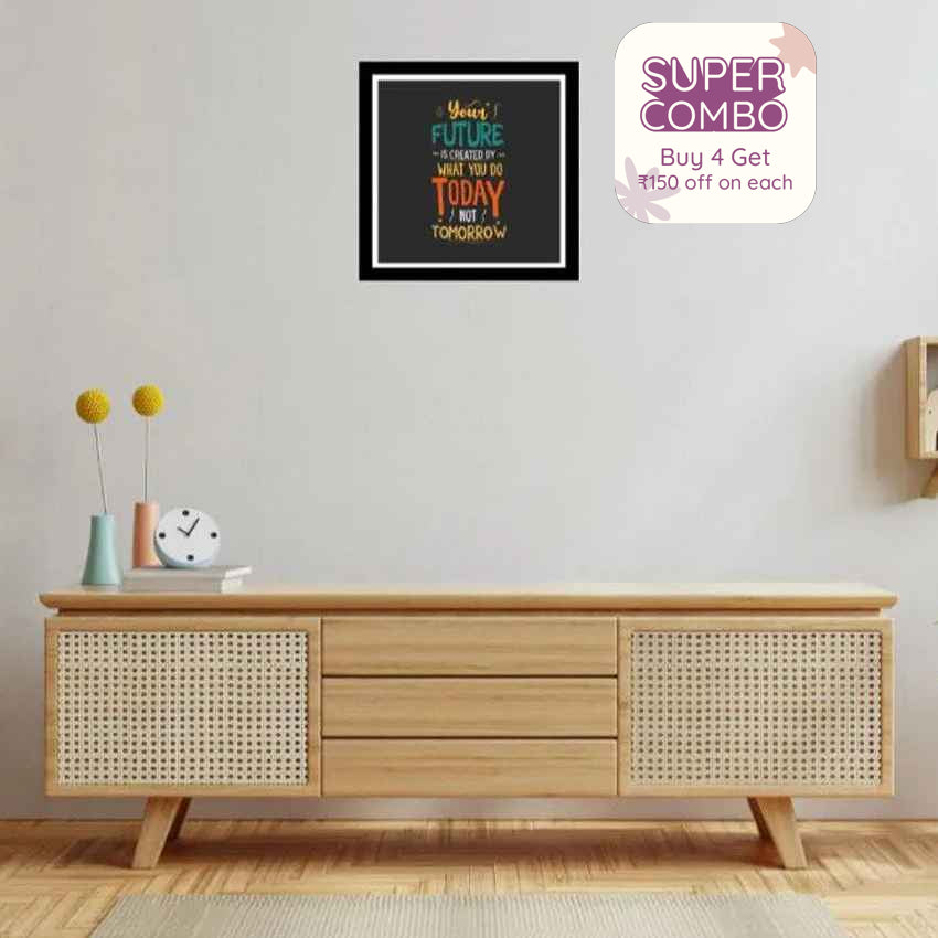 Inspiration Artistry Acrylic Quote Prints Wall Art Frame | 12 x 12 inches