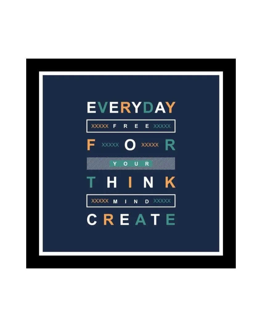 Inspiration Unveiled Quote Painting Acrylic Wall Art Frame