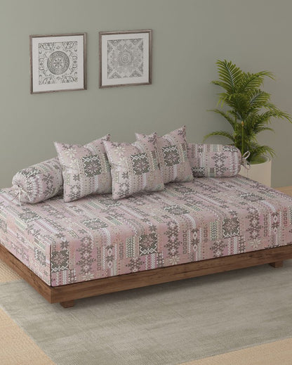 Premium Abstract Pure Cotton Diwan Set