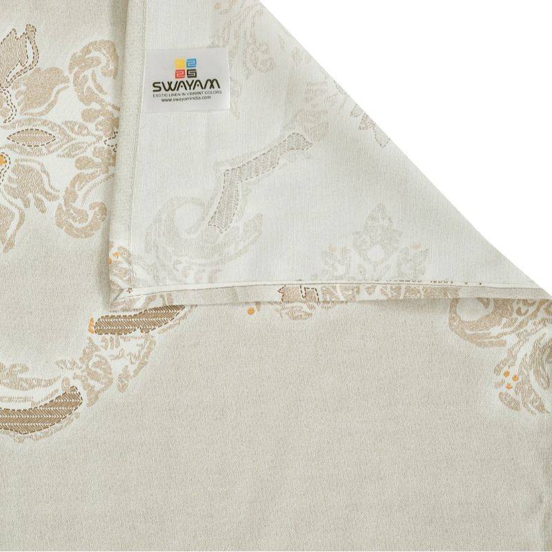 Grey Floral Premium Print Cotton Bedding Set King Size