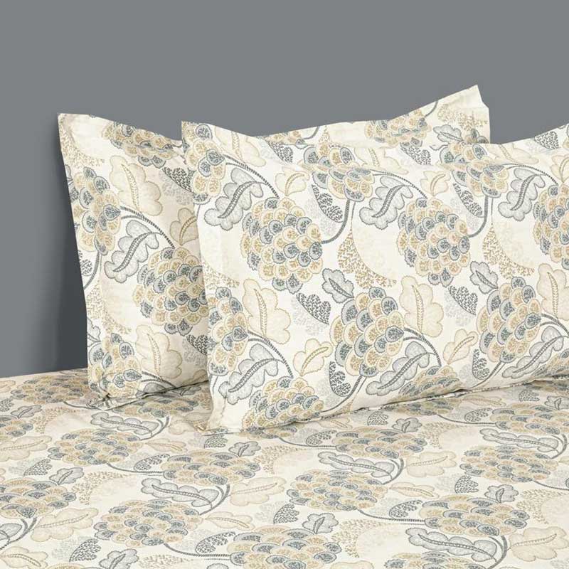 Armeria Maritima Floral Print Cotton Bedding Set King Size