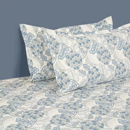 Cornflower Print Cotton Bedding Set King Size