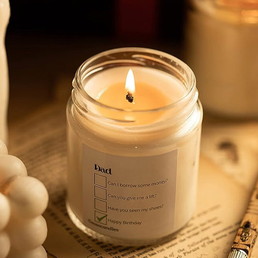 Dad Funny Scented Candle Default Title