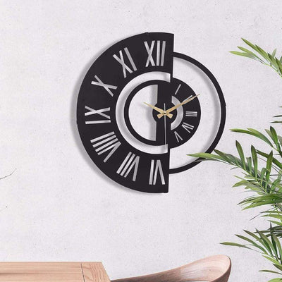 Designer Cutout Metal Wall Clock