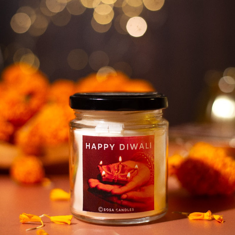 Happy Diwali Scented Candle | From the Vendor's end