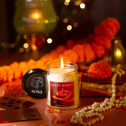 Happy Diwali Scented Candle | From the Vendor's end