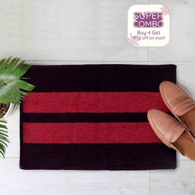 Blush Velvet Door Mat | Single