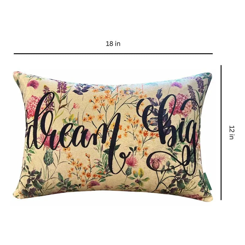 Alba Dream Velvet Cushion Cover | 12 x 18 inches