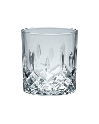 Ice Cube Design Whiskey Glasses | Set Of 6 | 265ml