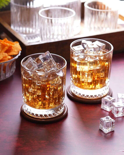 Traditional Design Whiskey Glasses | Set Of 6 | 265ml