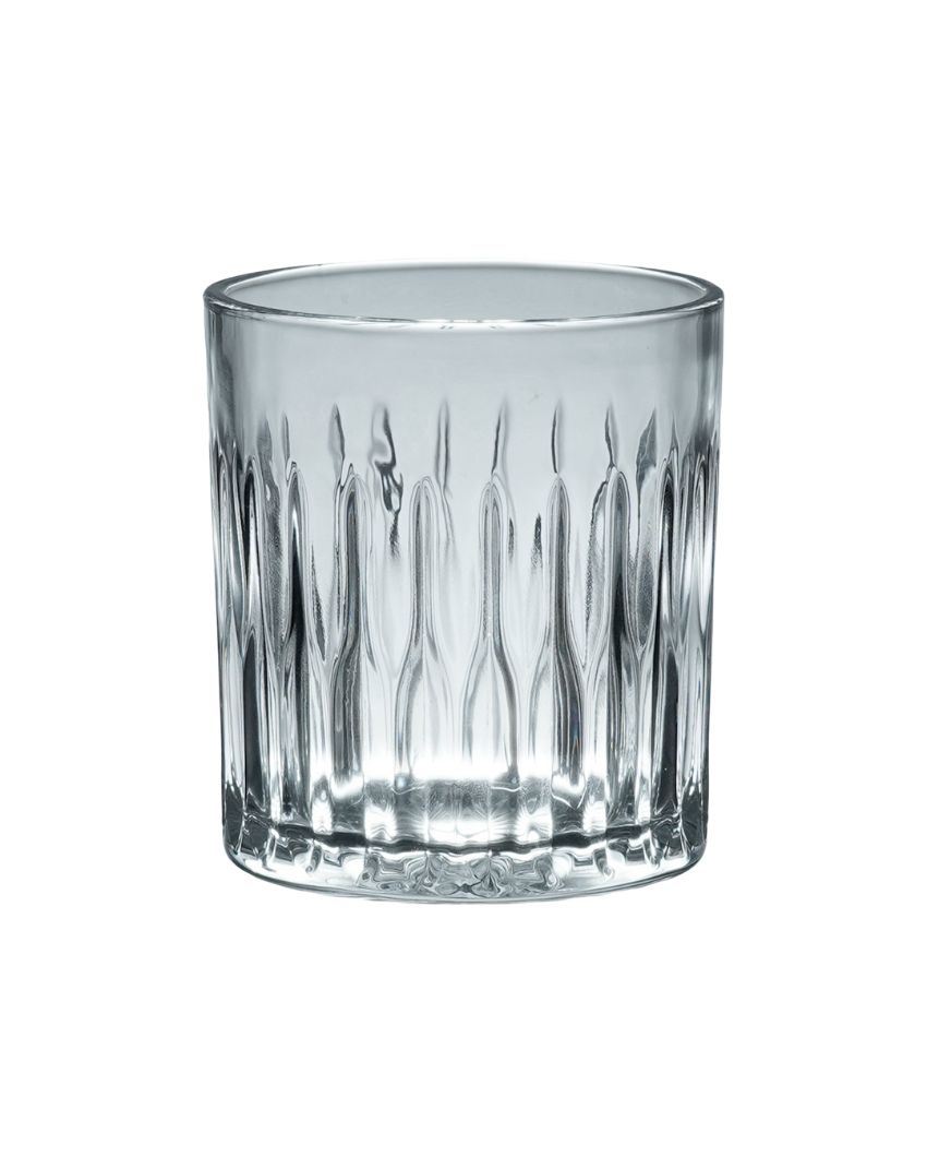 Ornate Whiskey Glasses | Set Of 6 | 265 ml