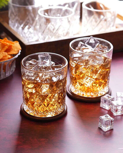 Sophisticated Whiskey Glasses | Set Of 6 | 265ml