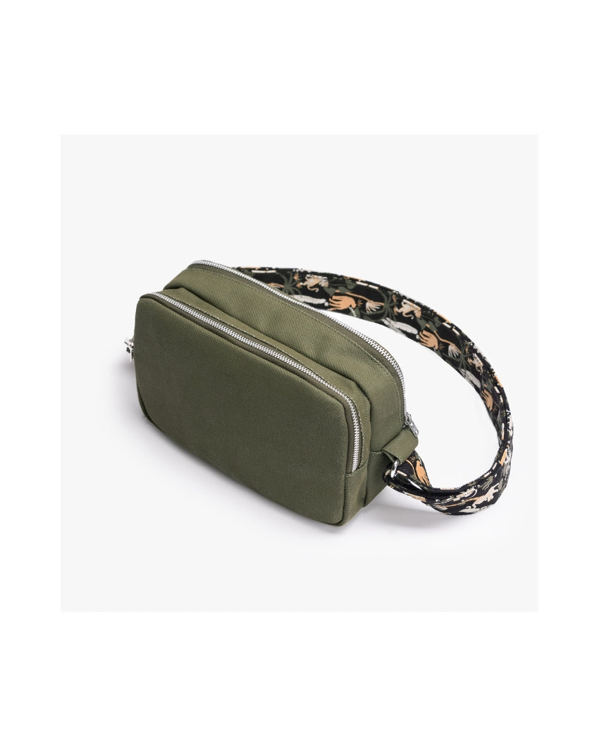 Night Safari The Box Sling Pouch | 6 x 9 x 3 inches