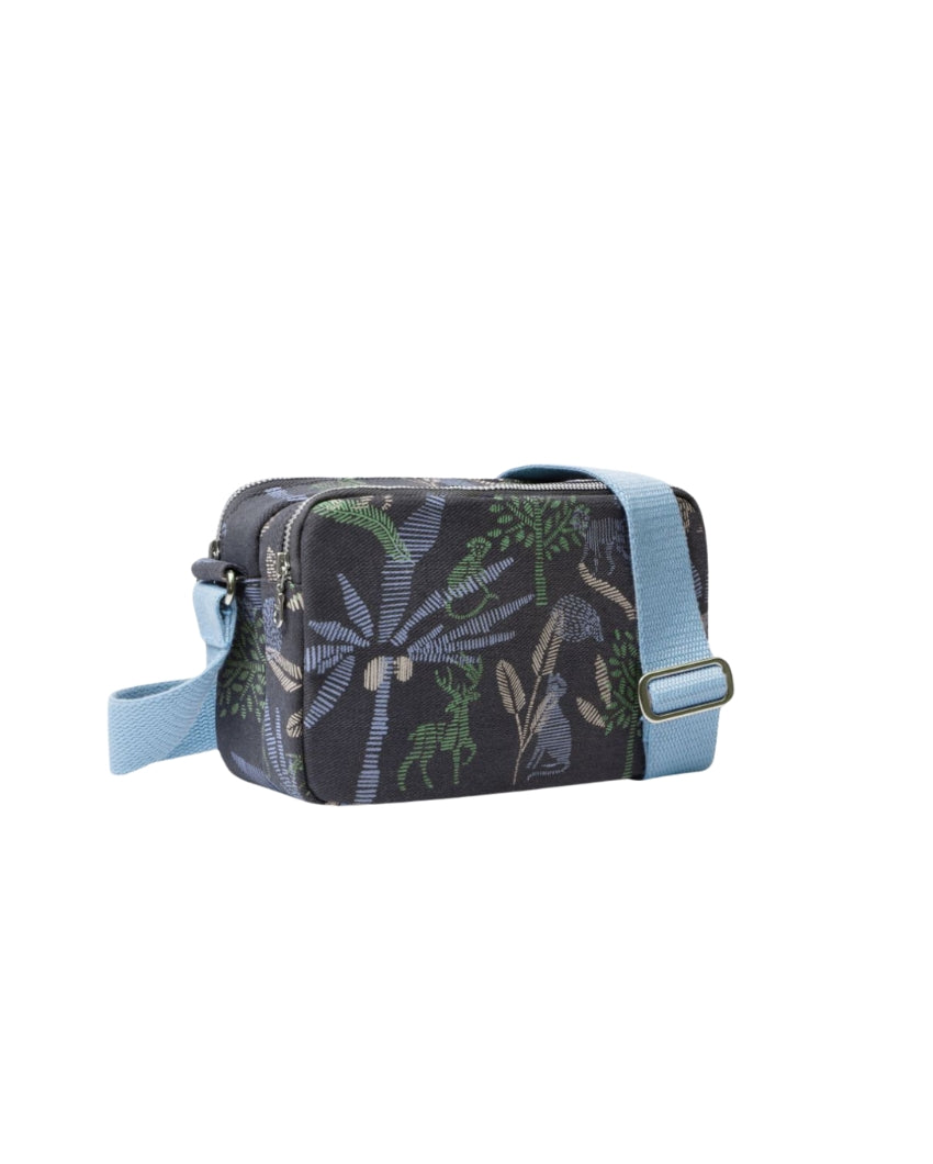 Palm Trees The Box Sling Pouch | 6 x 9 x 3 inches