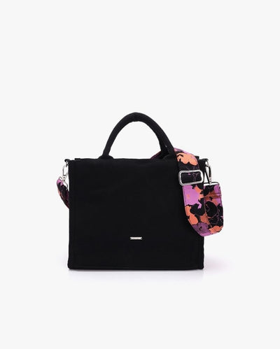 Night Bloom The Satchel Handbag | 9 x 11 x 4 inches