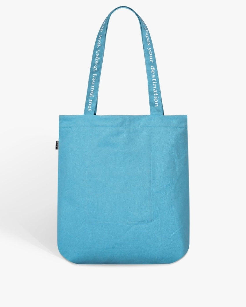 Never Stop Exploring Organic Premium Tote Bag | 13 x 4 x 16 inches