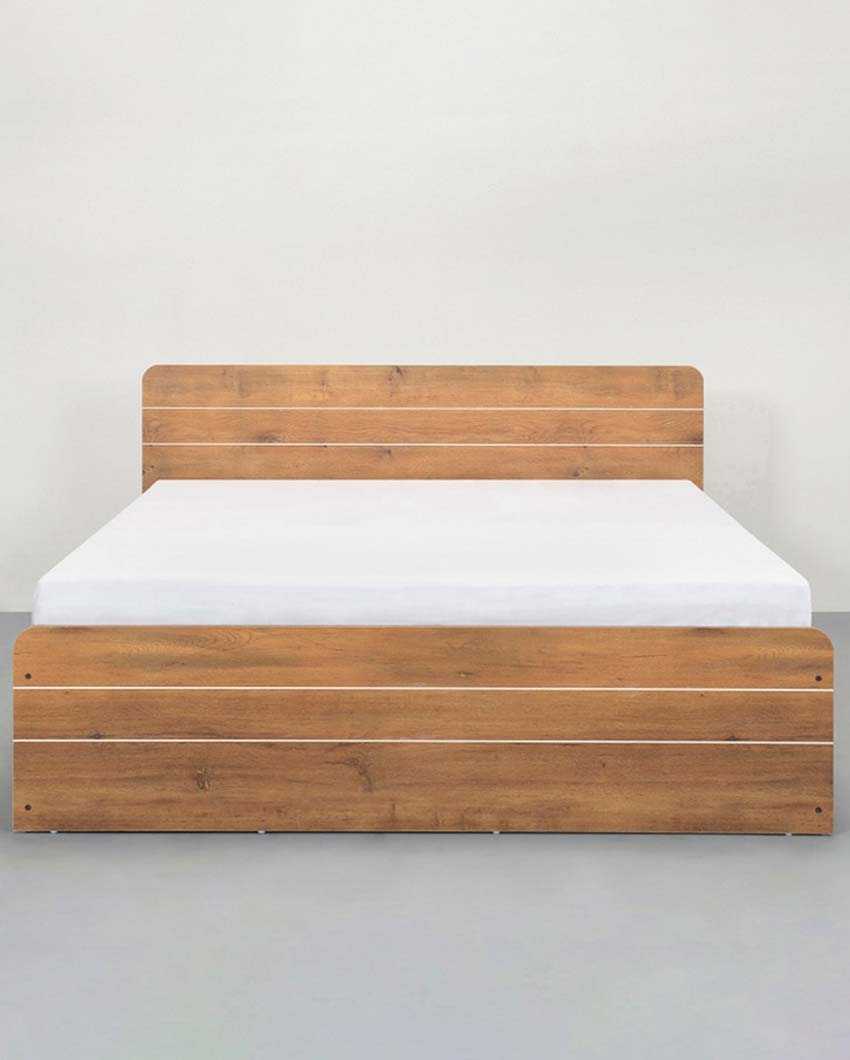 Cozy Bedrooms Minion Engineered Wood Non Storage Queen Bed | 72 x 60 x 15 inches