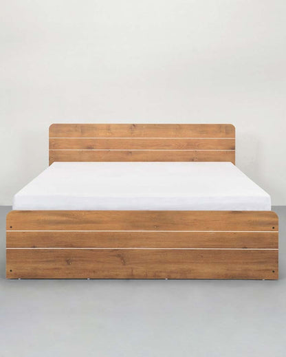 Cozy Bedrooms Minion Engineered Wood Non Storage Queen Bed | 72 x 60 x 15 inches