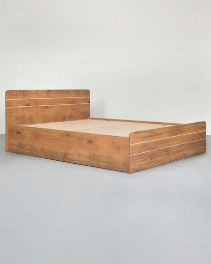 Cozy Bedrooms Minion Engineered Wood Non Storage Queen Bed | 72 x 60 x 15 inches