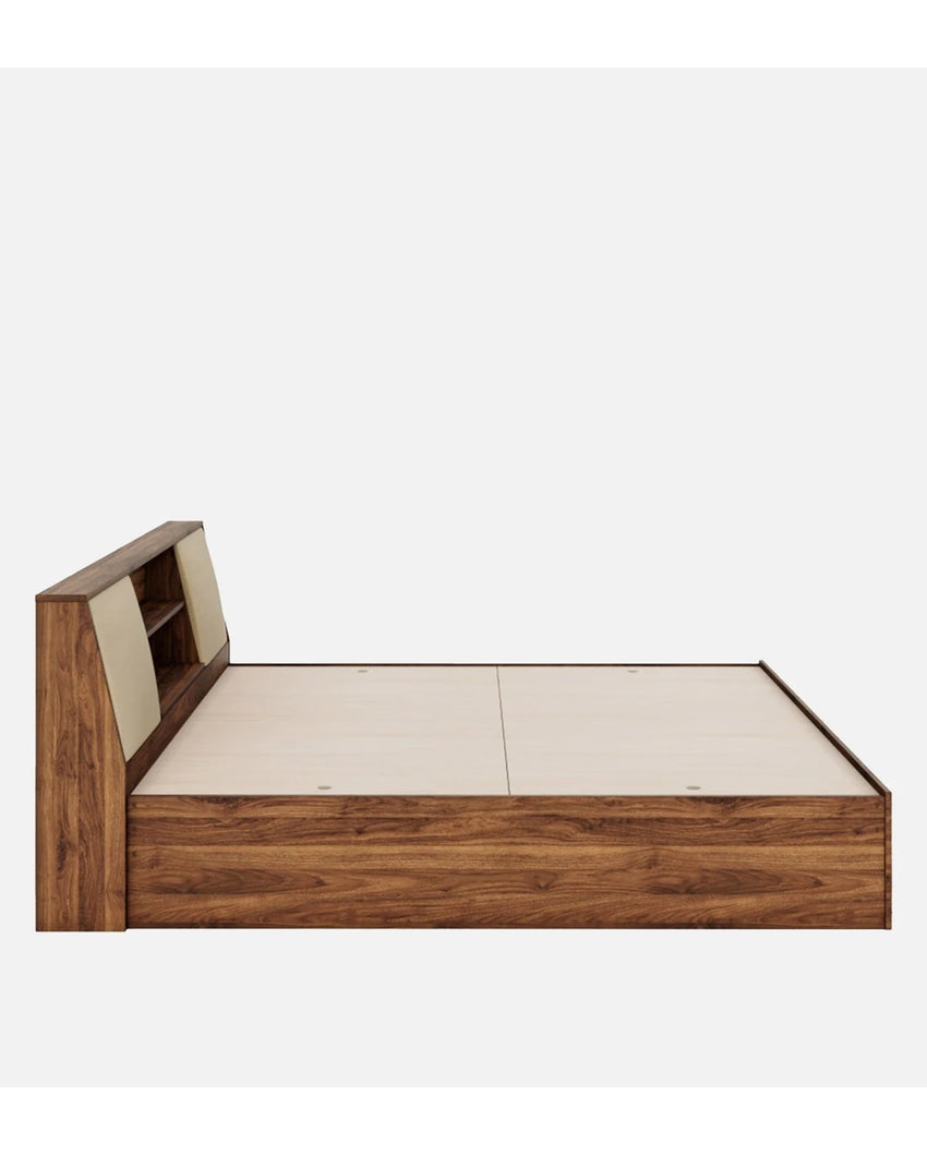 Functional Space Orian Engineered Wood King Size Bed With Storage | 78 x 72 x 34 inches