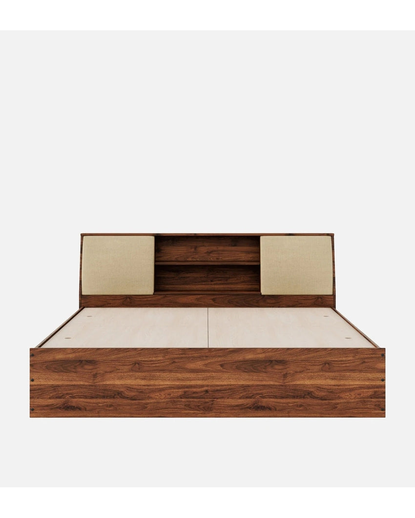 Functional Space Orian Engineered Wood King Size Bed With Storage | 78 x 72 x 34 inches