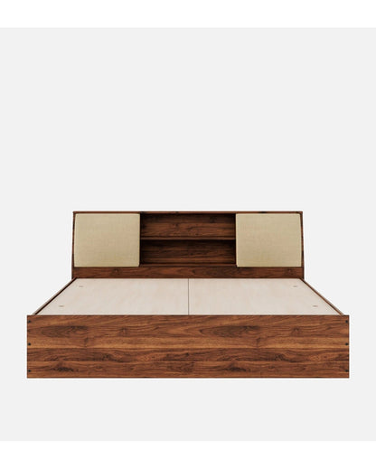 Functional Space Orian Engineered Wood King Size Bed With Storage | 78 x 72 x 34 inches