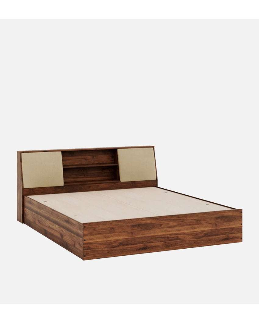 Functional Space Orian Engineered Wood King Size Bed With Storage | 78 x 72 x 34 inches