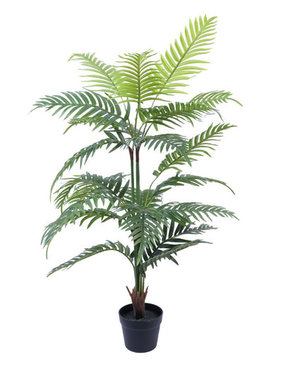 Luxurious Artifiical Areca Palm Plant with Black Pot