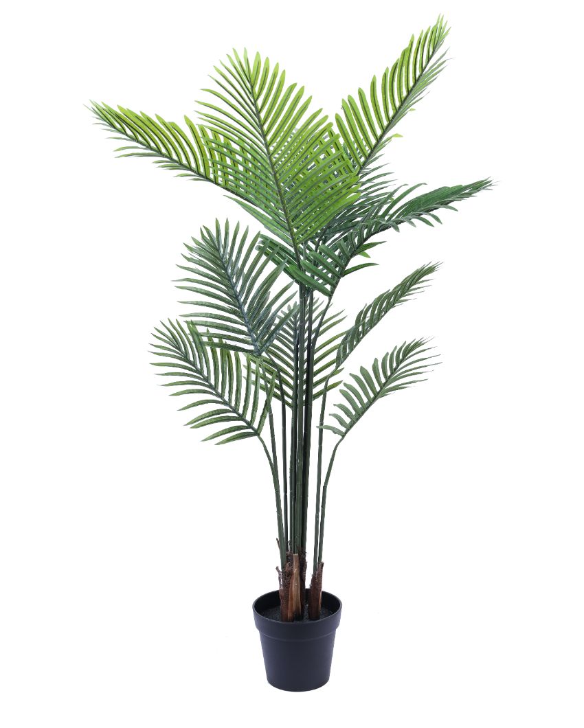 Luxurious Artifiical Areca Palm Plant with Black Pot