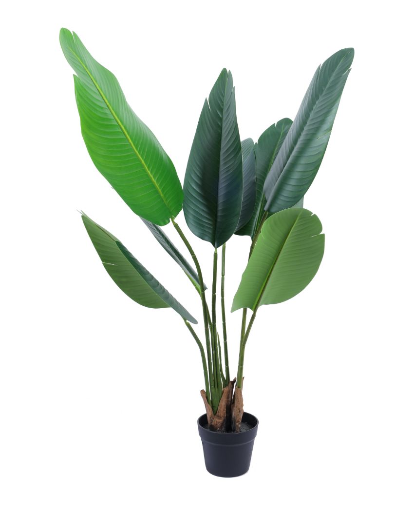 Eco-Friendly Artificial Banana Plant with Black Pot