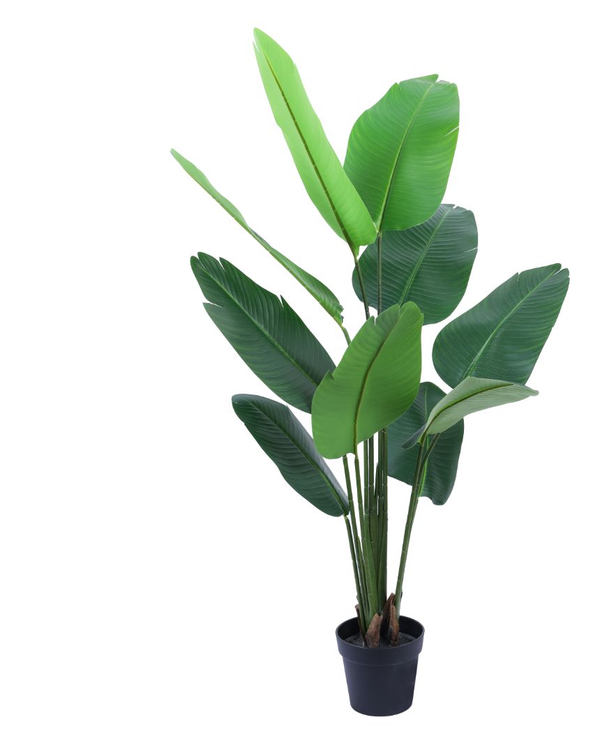 Eco-Friendly Artificial Banana Plant with Black Pot