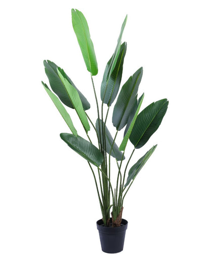 Eco-Friendly Artificial Banana Plant with Black Pot