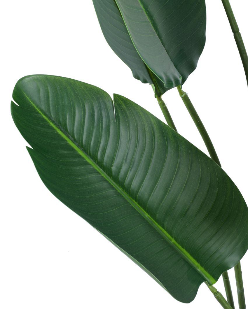 Eco-Friendly Artificial Banana Plant with Black Pot