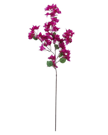 Artistic Artificial Bougainvillea Flower Stick Without Pot | 4 feet