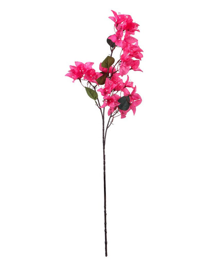 Artificial Bougainvillea Flower 3 Sticks Without Pot | 31 inches