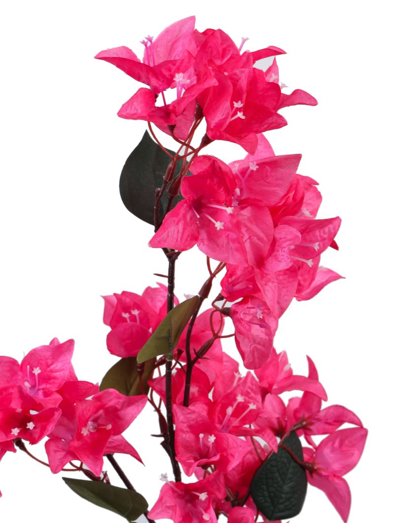 Artificial Bougainvillea Flower 3 Sticks Without Pot | 31 inches