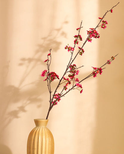 Stunning Artificial Cherry Blossom Stick Without Pot | 51 inches