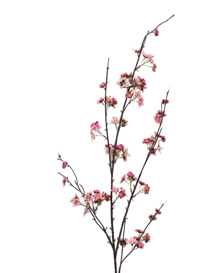 Stunning Artificial Cherry Blossom Stick Without Pot | 51 inches