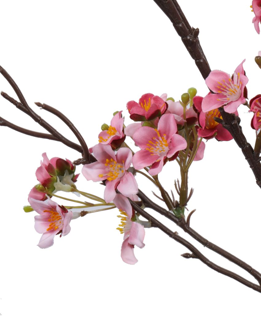 Stunning Artificial Cherry Blossom Stick Without Pot | 51 inches